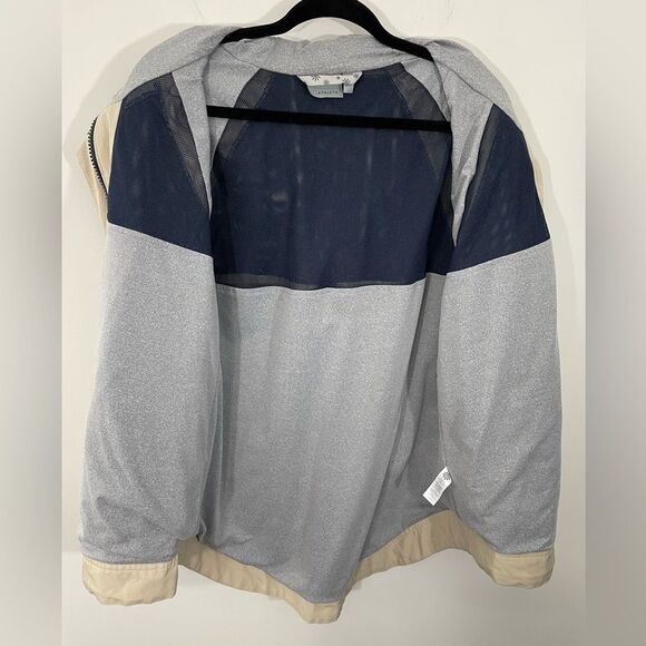 Athleta Any Day Anorak Jacket Size SMALL Ecru Tan Beige Water Repellent - Picture 6 of 9